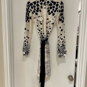 Polka Dot Shirt Dress